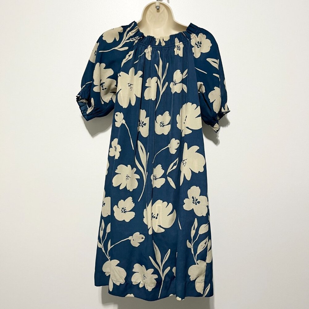 Mersea Womens Off Shoulder Dress XS Floral Resort Island Coastal Beach Summer - Picture 3 of 9